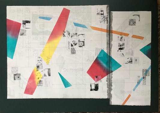'Lost Synergy' - mixed media work for 2022 SCAF Awards