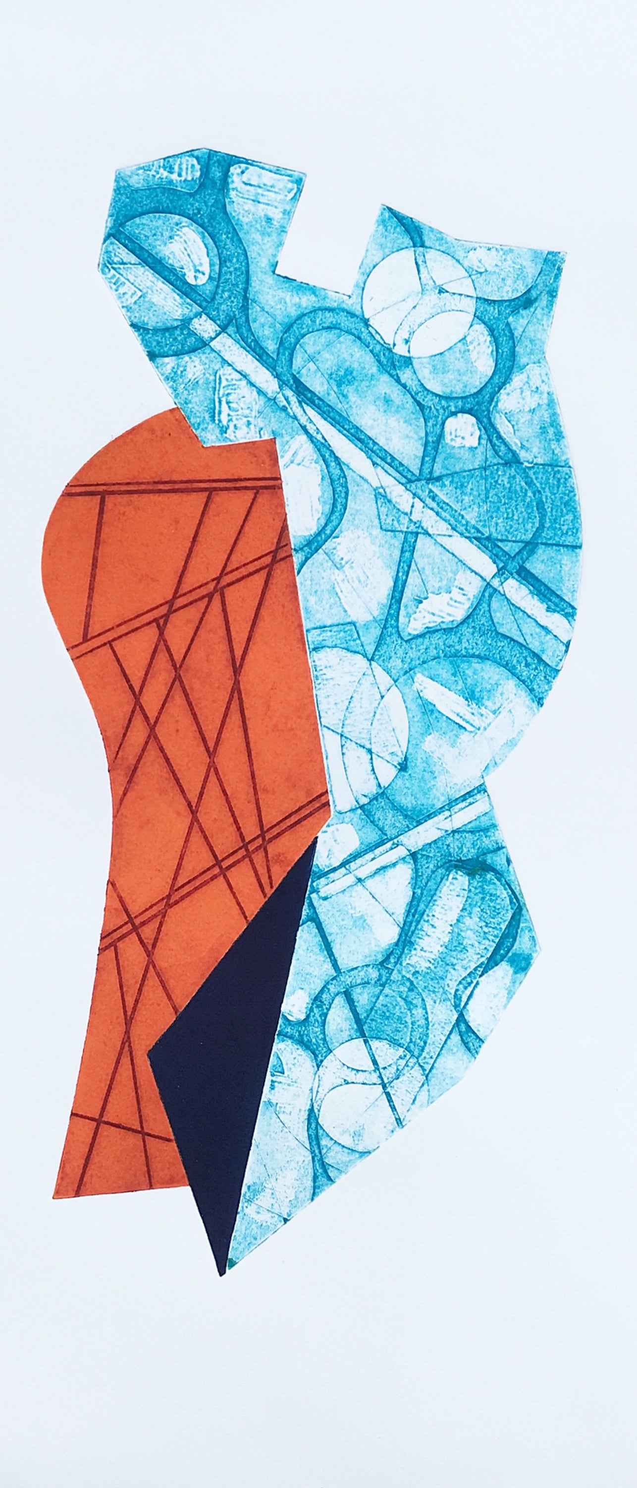 Handmade Print - 'Language of Addiction I - 5'