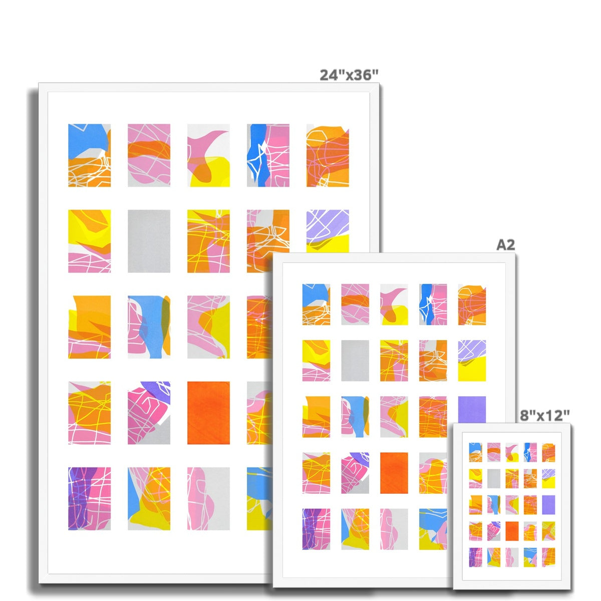 'Collecting Fragments of Space (1)' - Framed Fine Art Print