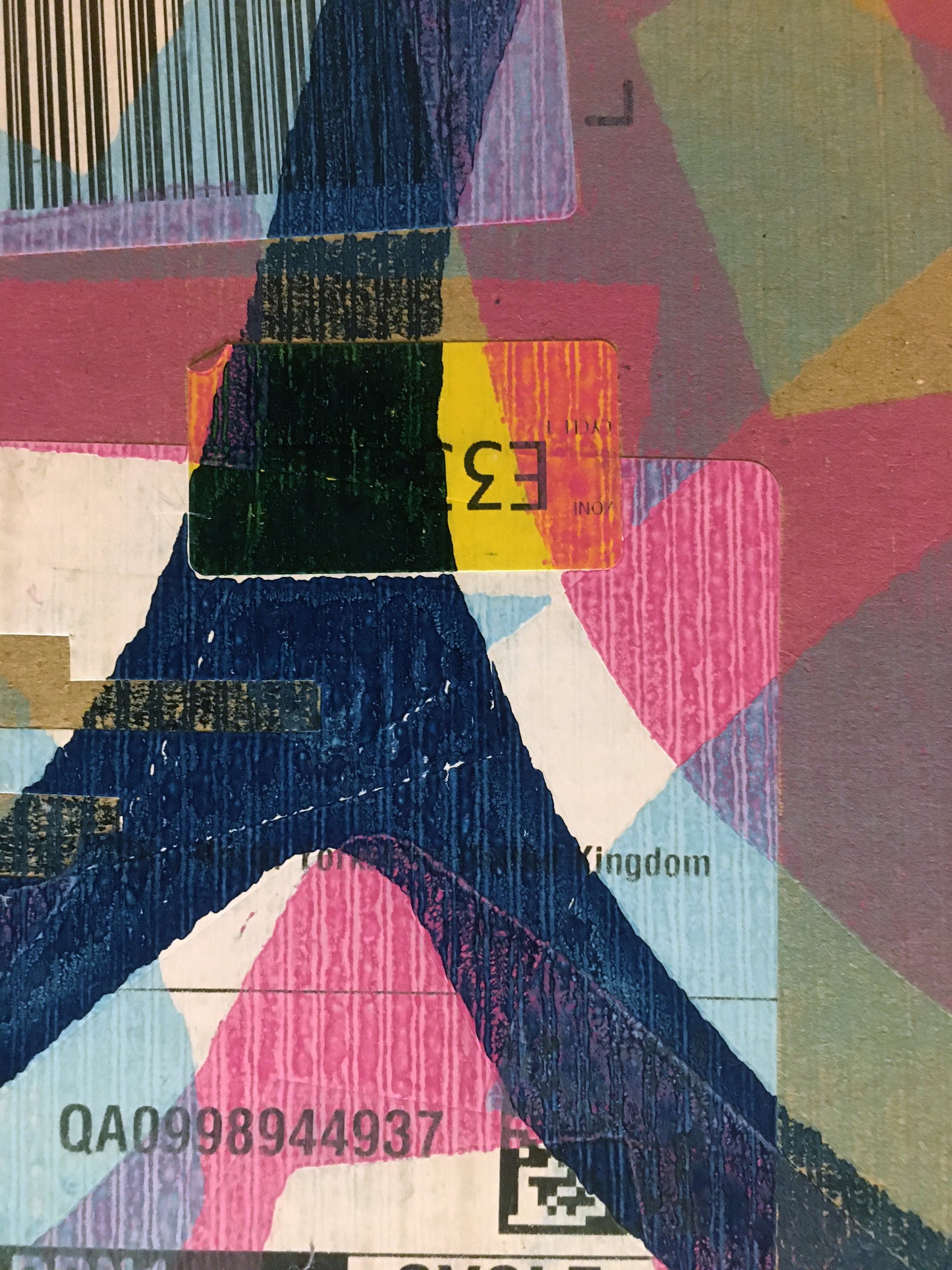 'Systems of Addiction 20' - Handmade Monoprint