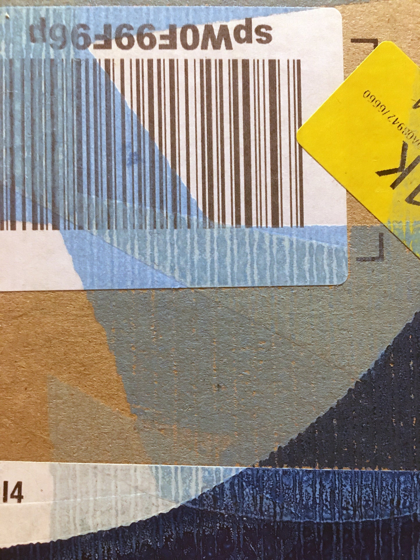 'Systems of Addiction 32' - Handmade Monoprint