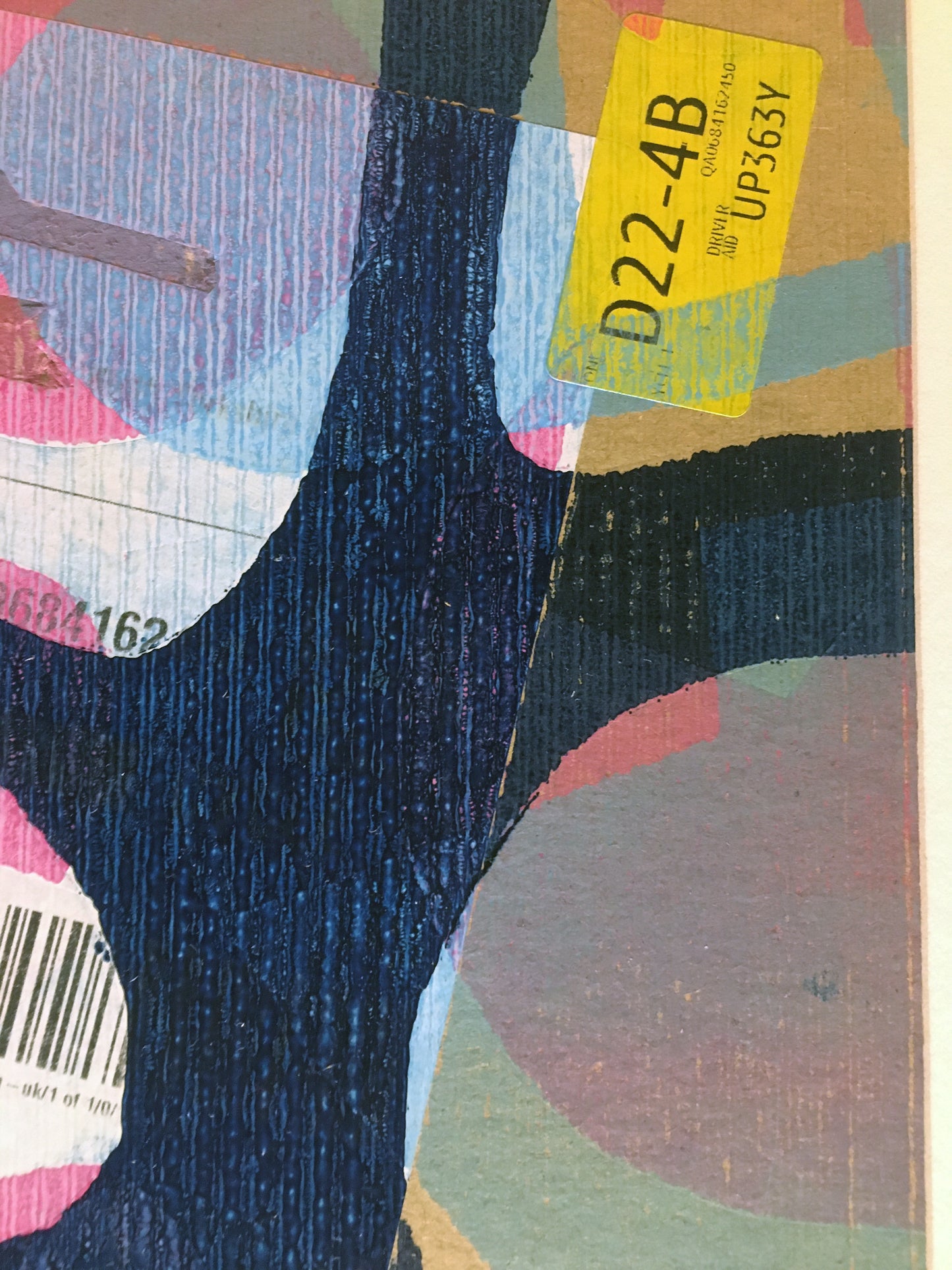 'Systems of Addiction 35' - Handmade Monoprint