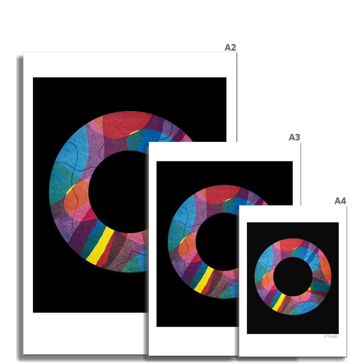 Kaleidoscopes of Time I (Giclee Print)