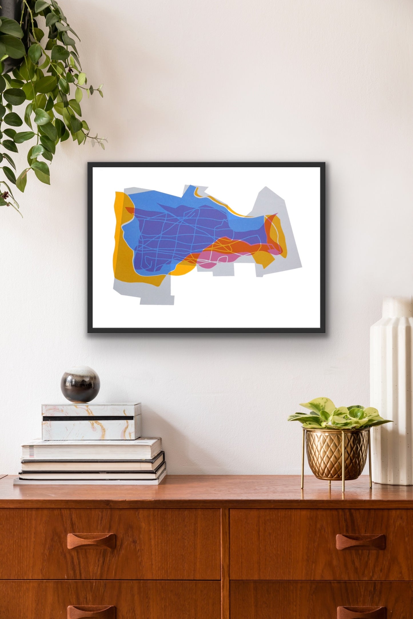 A1 Limited Edition Screenprint - 'The Fluidity of Public Space - III' - No. 1/20