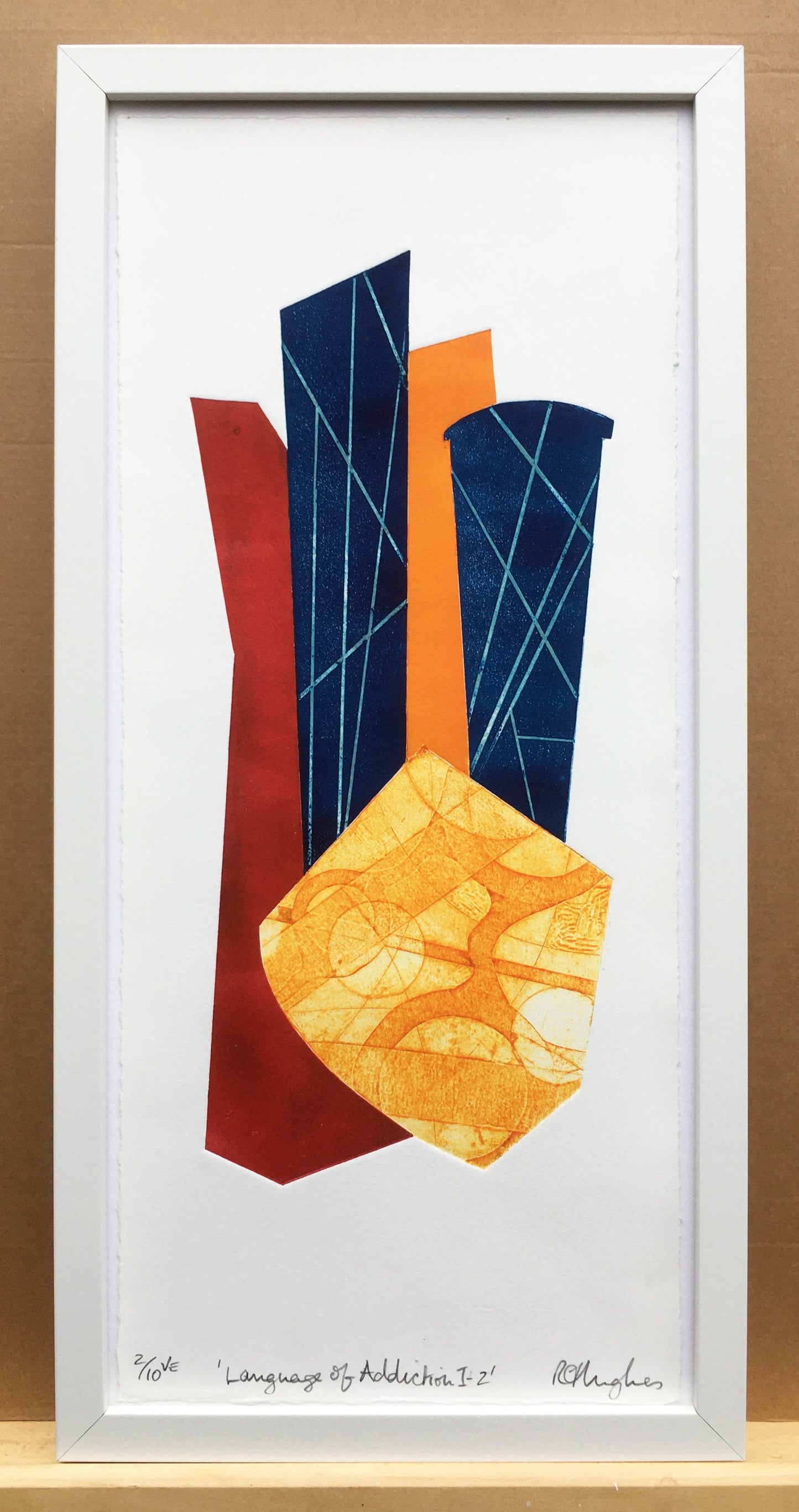 Handmade Print - 'Language of Addiction I - 2'