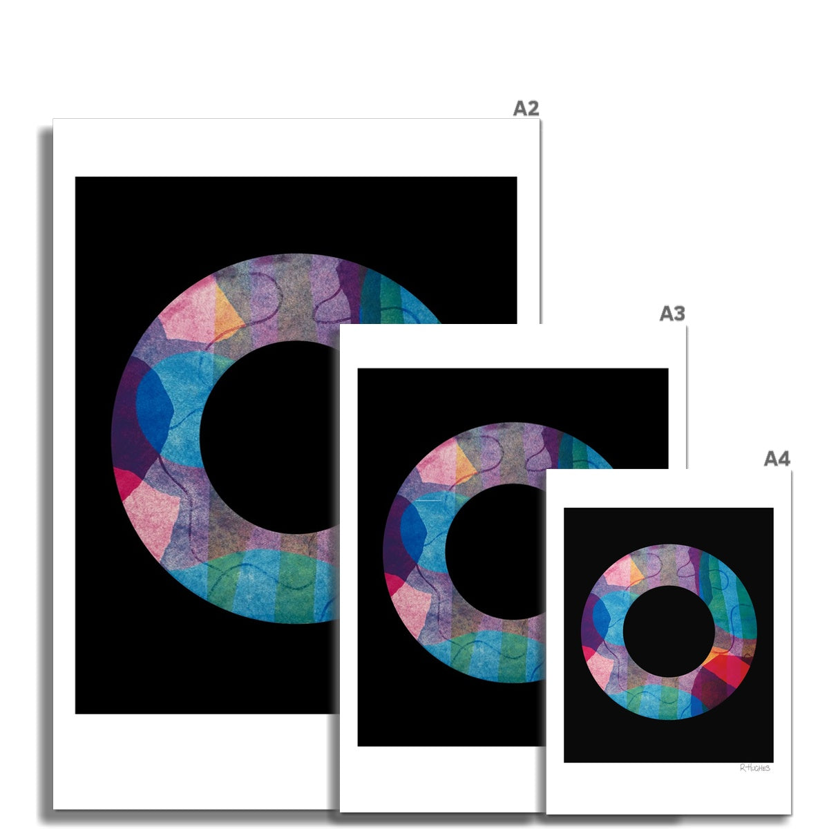 Kaleidoscopes of Time VII (Giclee Print)