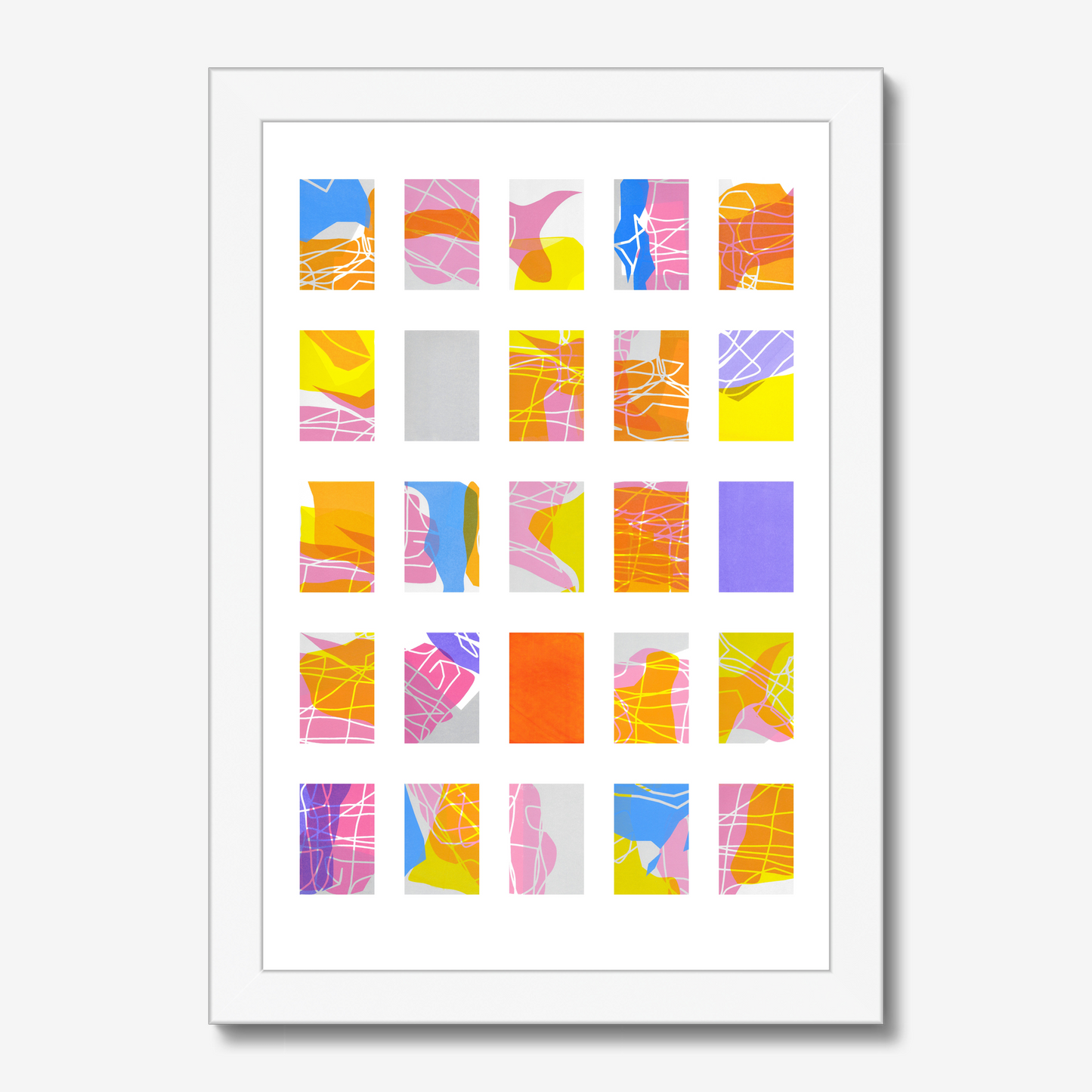 'Collecting Fragments of Space (1)' - Framed Fine Art Print
