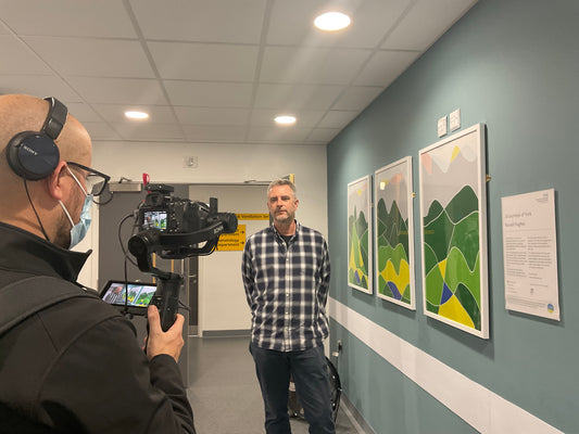 Filming at York Community Stadium
