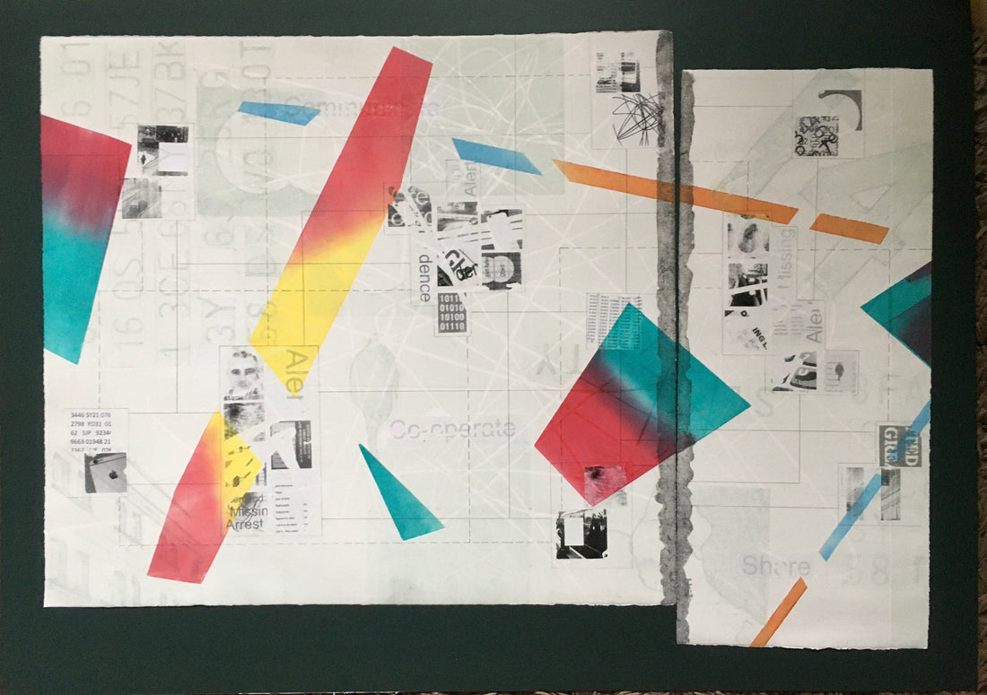 'Lost Synergy' - mixed media work for 2022 SCAF Awards