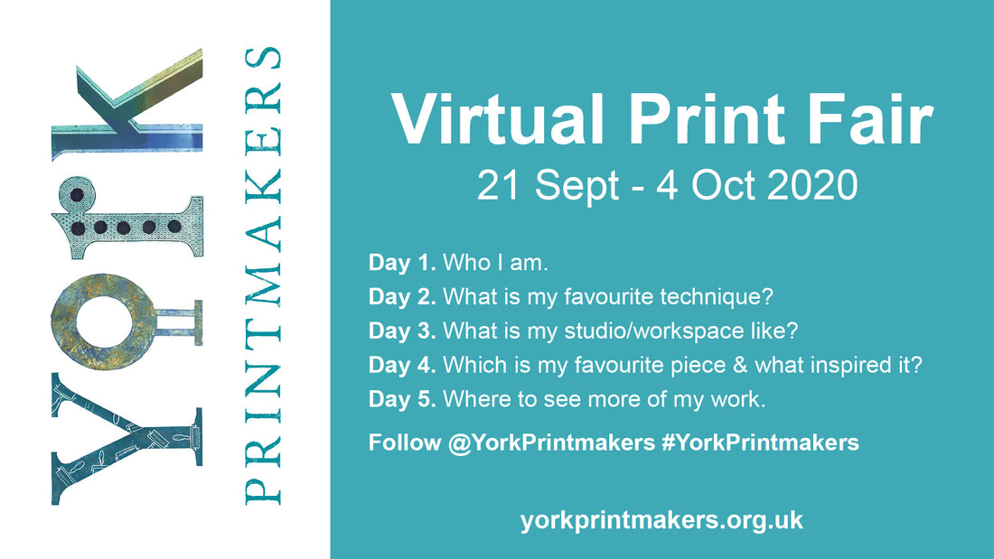 York Printmakers Virtual Print Fair - opens 21 September