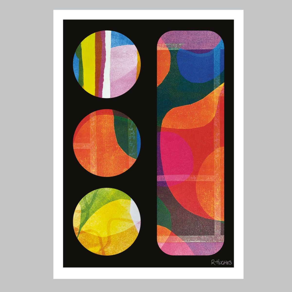 'Fusion' Series - set of 5 A3 Prints