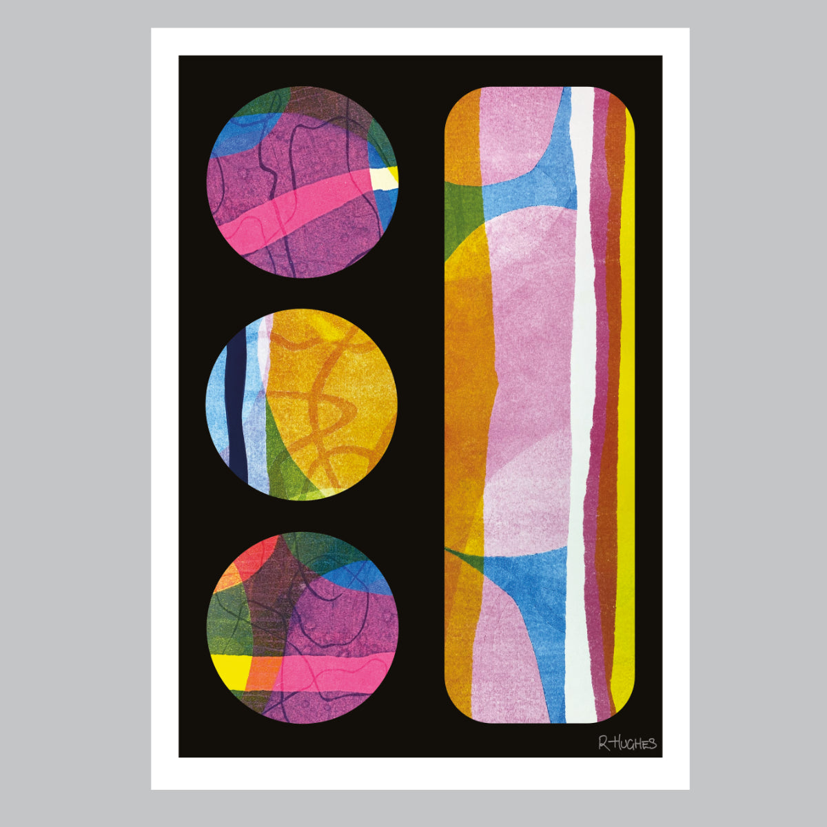 'Fusion' Series - set of 5 A3 Prints