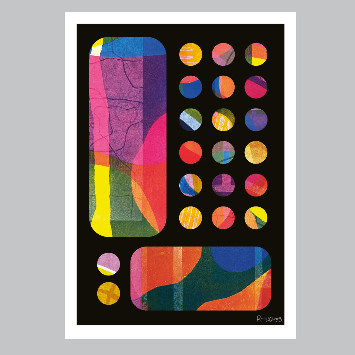 'Fusion' Series - set of 5 A3 Prints