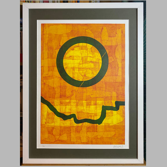 'Pathways I' - Large Handmade Collagraph/Monoprint