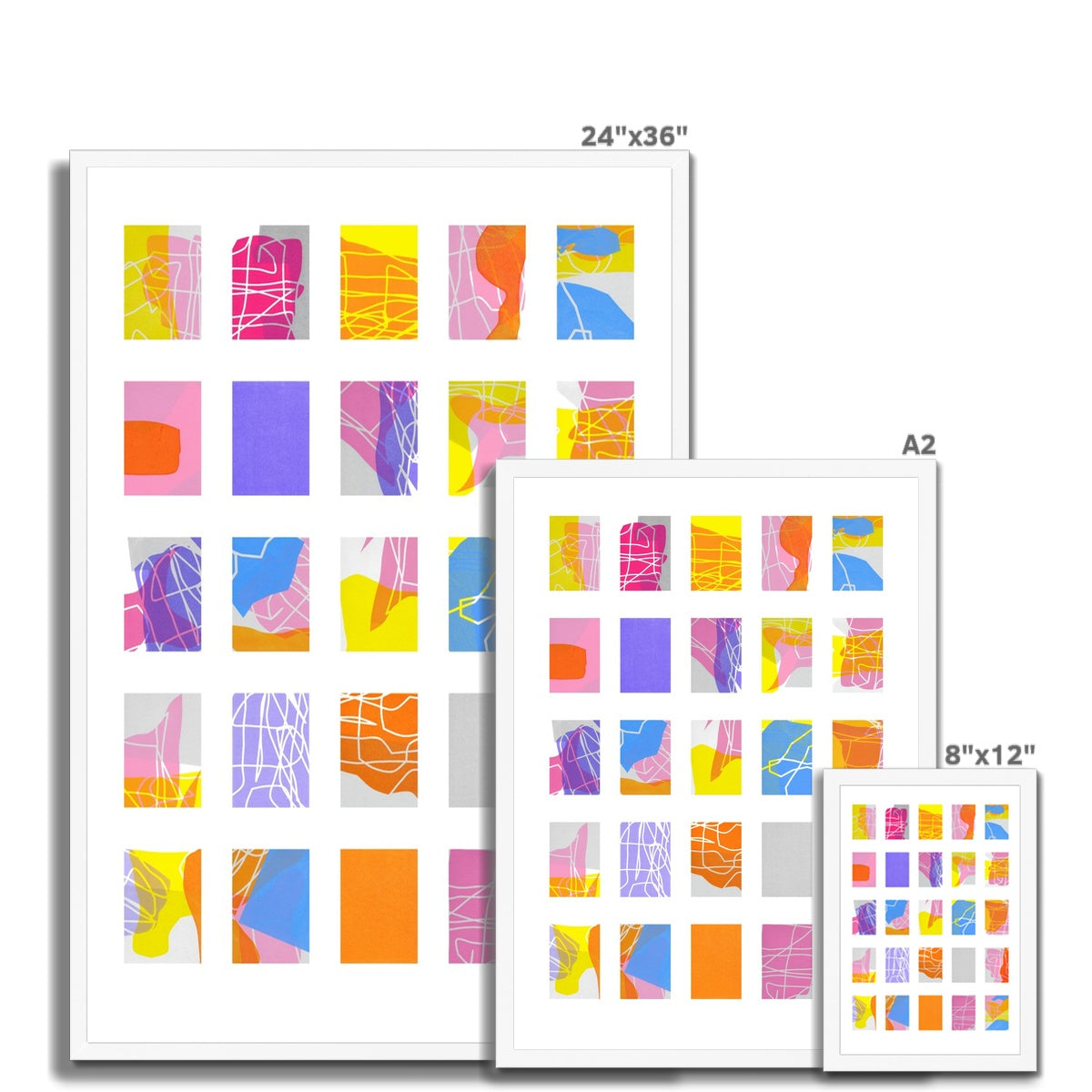 'Collecting Fragments of Space (2)' - Framed Fine Art Print
