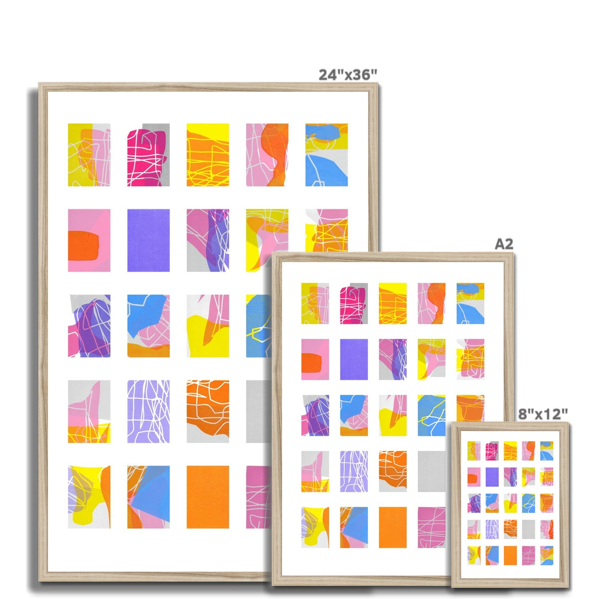 'Collecting Fragments of Space (2)' - Framed Fine Art Print