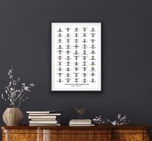Permutations I (4 Colour Screenprint)