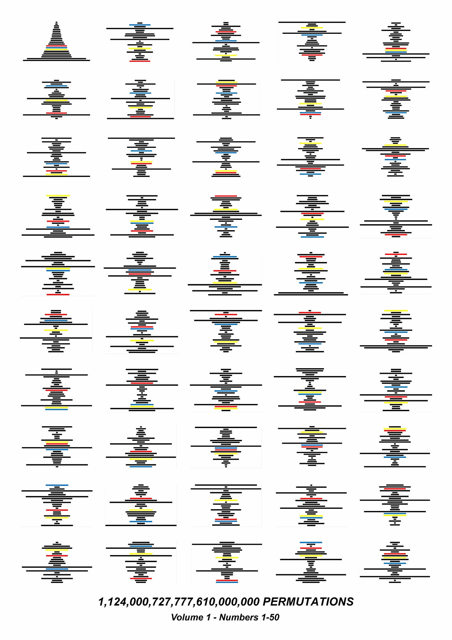 Permutations I (4 Colour Screenprint)