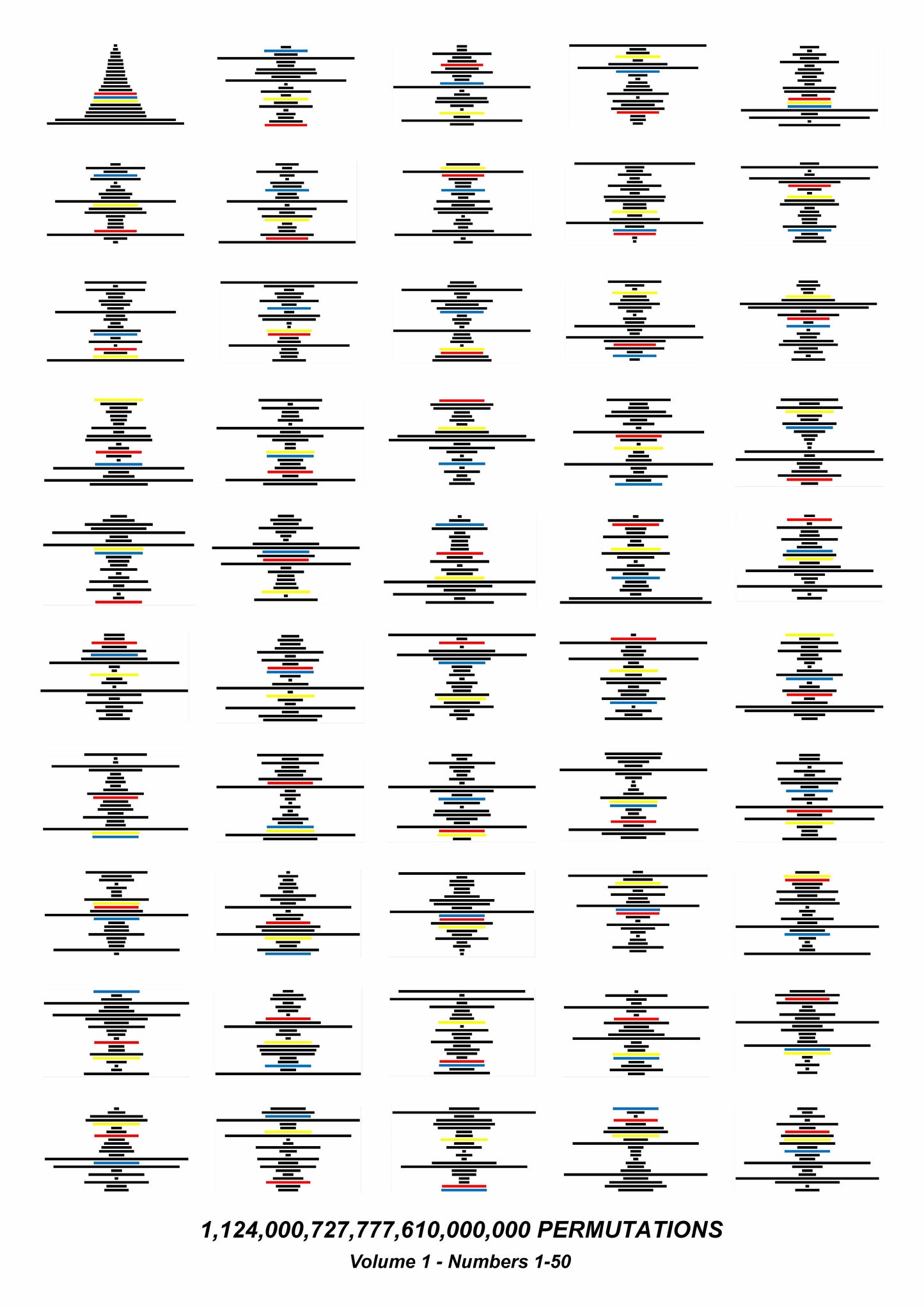 Permutations I (4 Colour Screenprint)