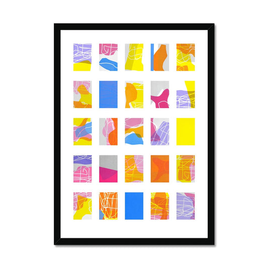 'Collecting Fragments of Space (3)' - Framed Fine Art Print