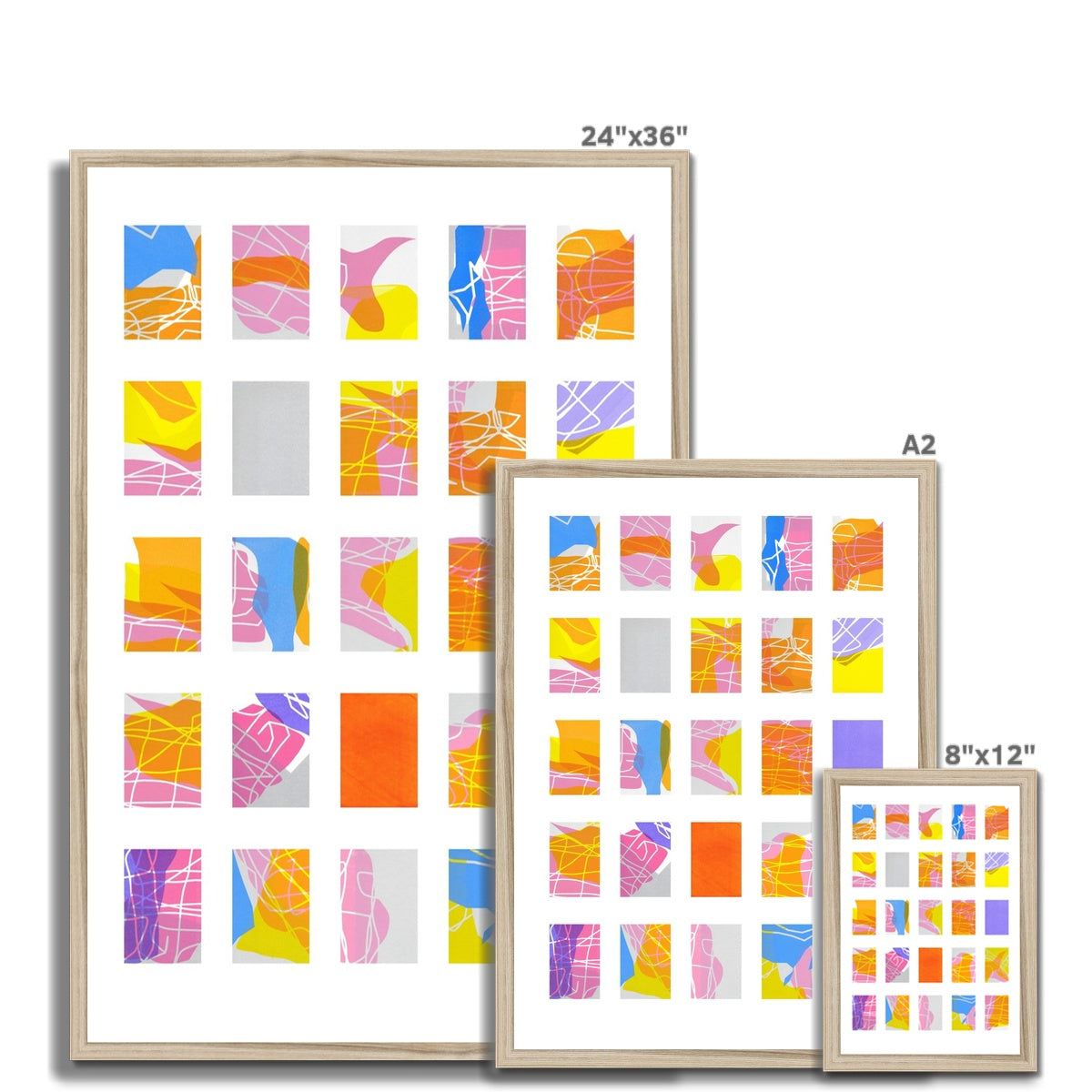 'Collecting Fragments of Space (1)' - Framed Fine Art Print