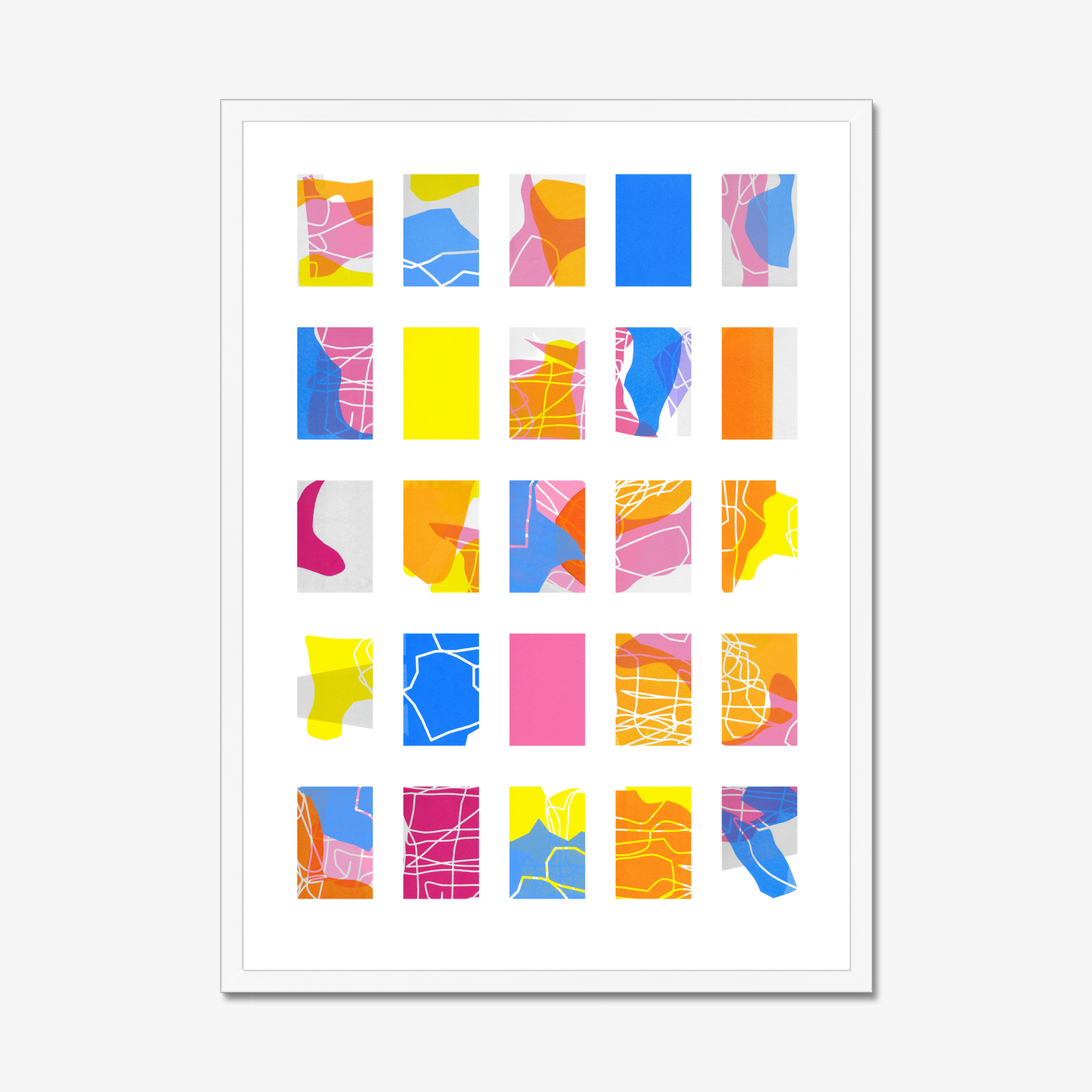 'Collecting Fragments of Space (4)' - Framed Fine Art Print