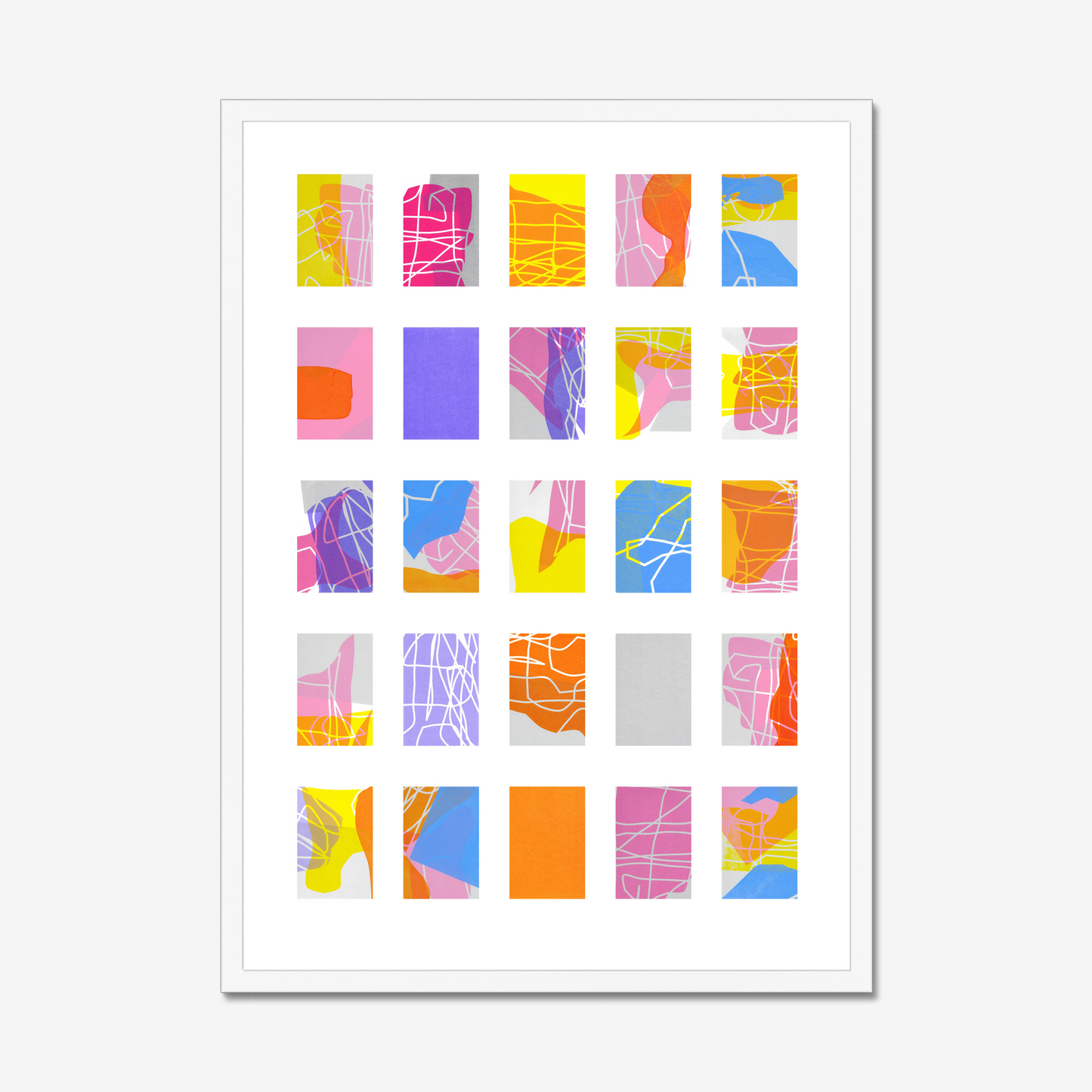 'Collecting Fragments of Space (2)' - Framed Fine Art Print
