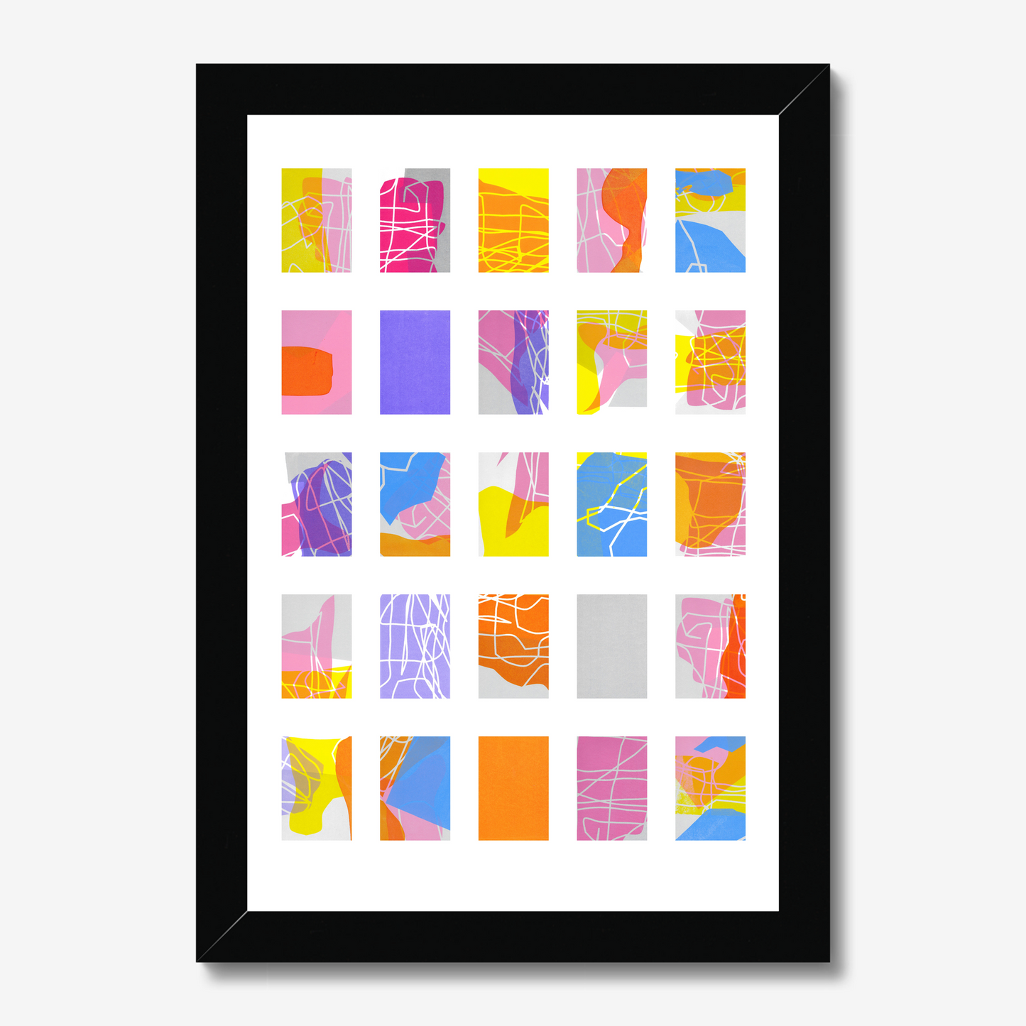 'Collecting Fragments of Space (2)' - Framed Fine Art Print