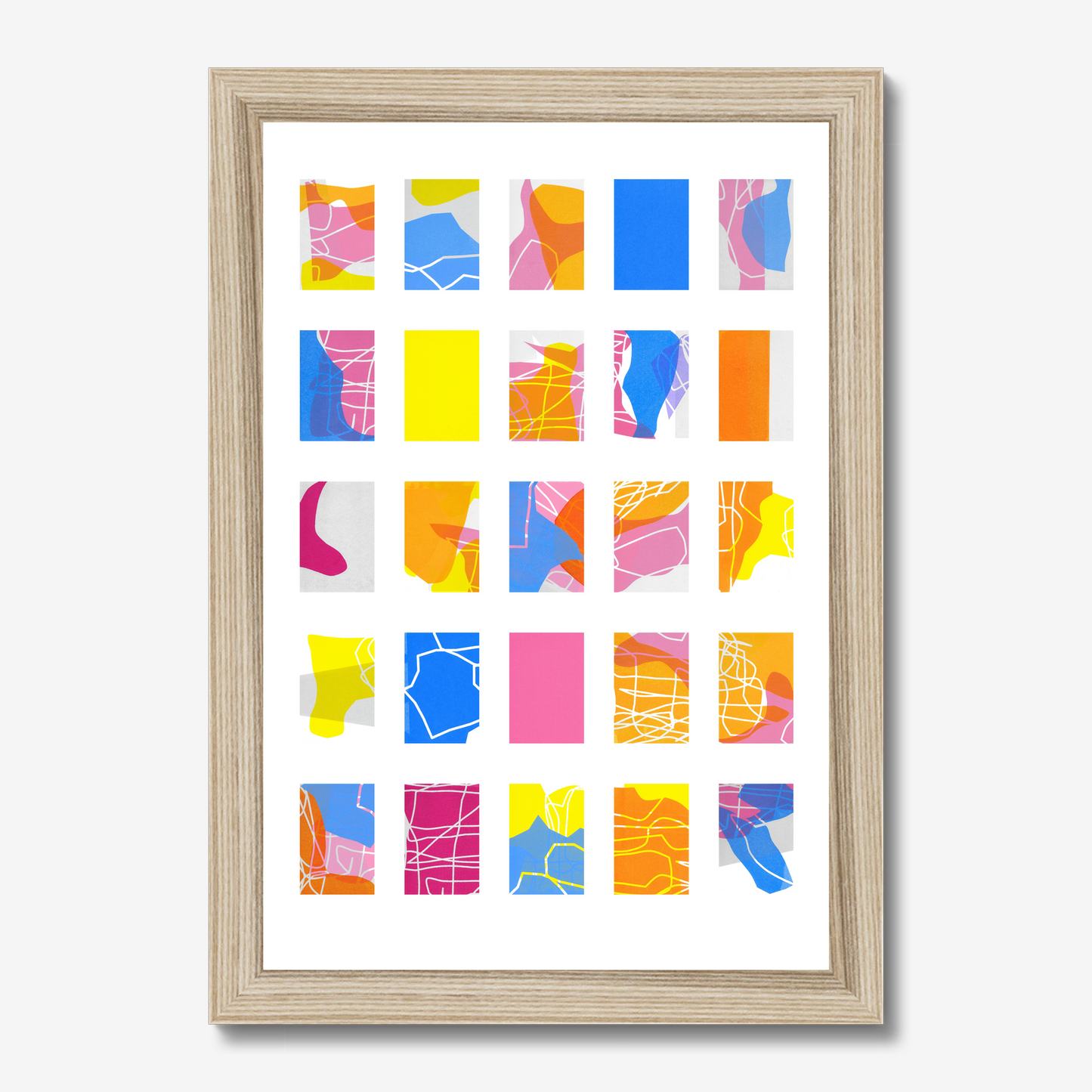'Collecting Fragments of Space (4)' - Framed Fine Art Print