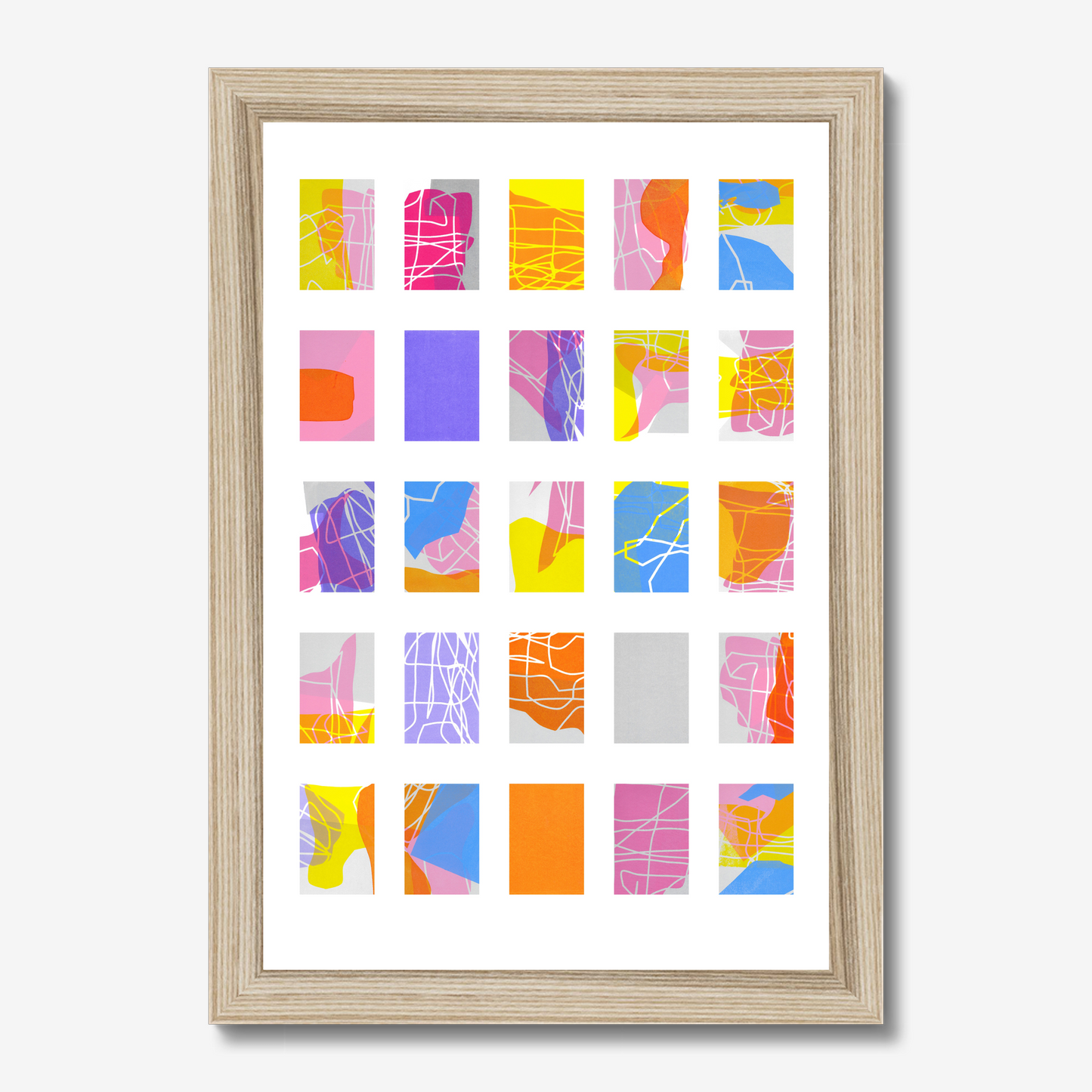 'Collecting Fragments of Space (2)' - Framed Fine Art Print
