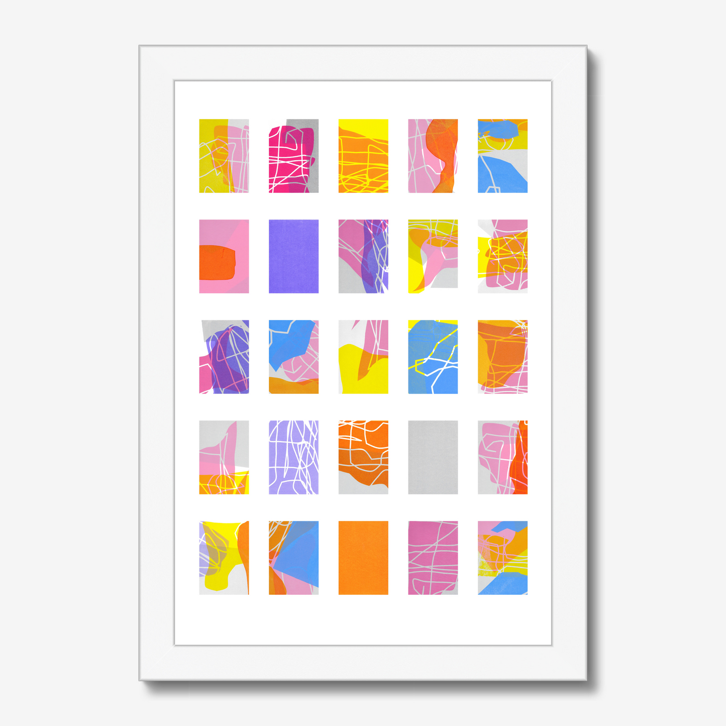 'Collecting Fragments of Space (2)' - Framed Fine Art Print