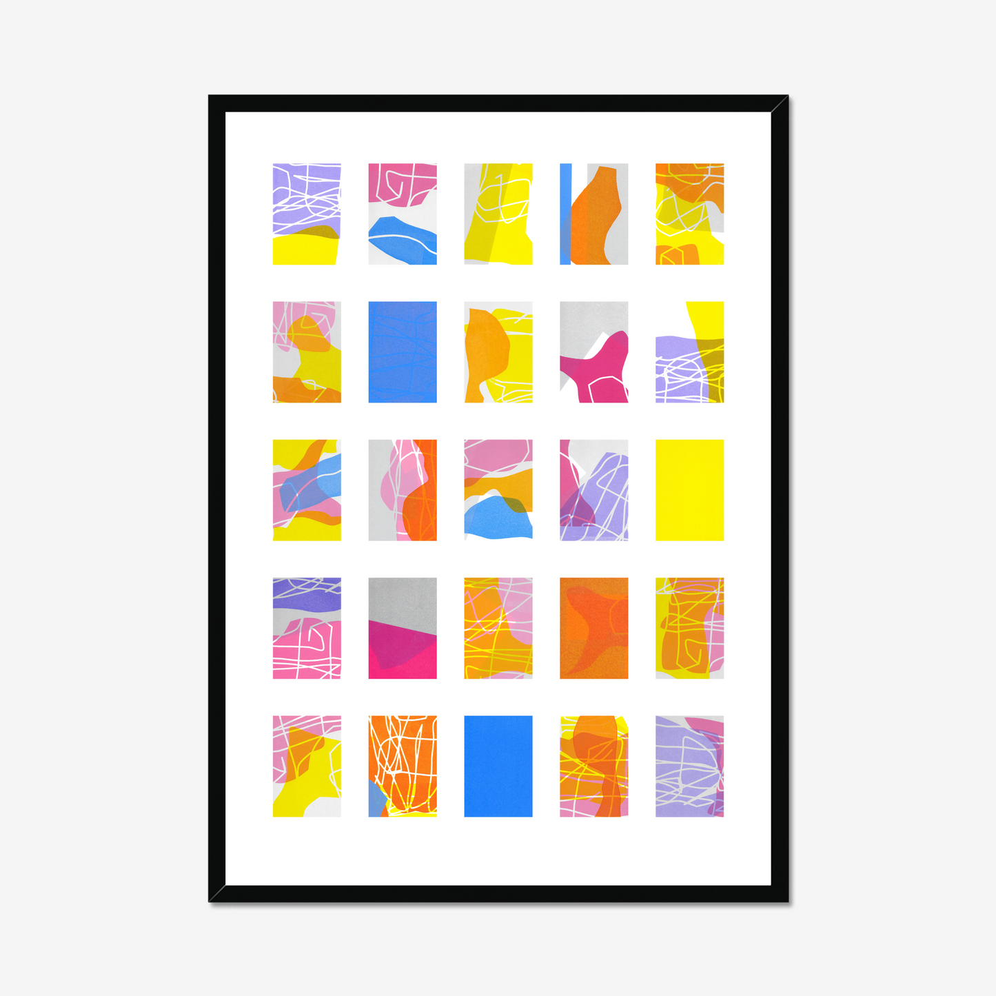 'Collecting Fragments of Space (3)' - Framed Fine Art Print