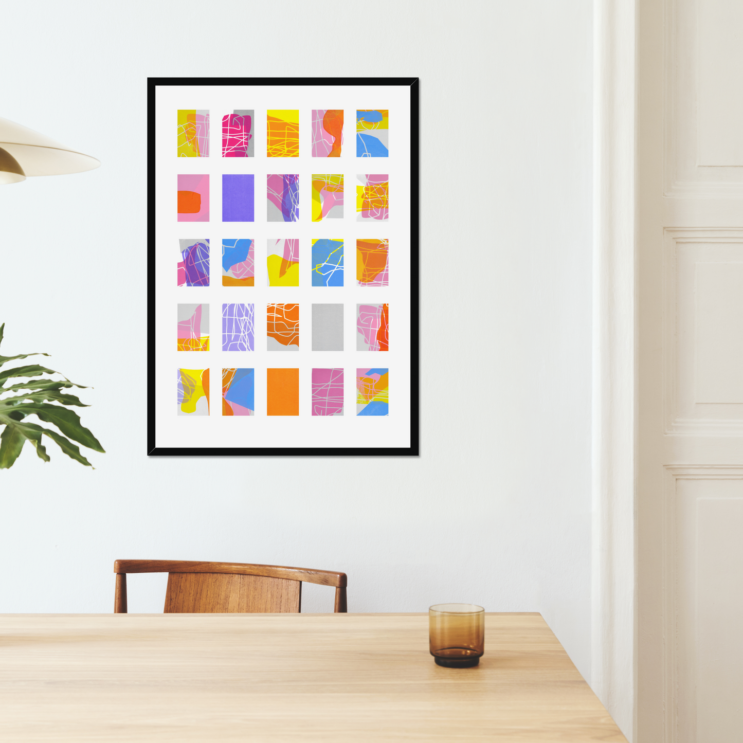 'Collecting Fragments of Space (2)' - Framed Fine Art Print
