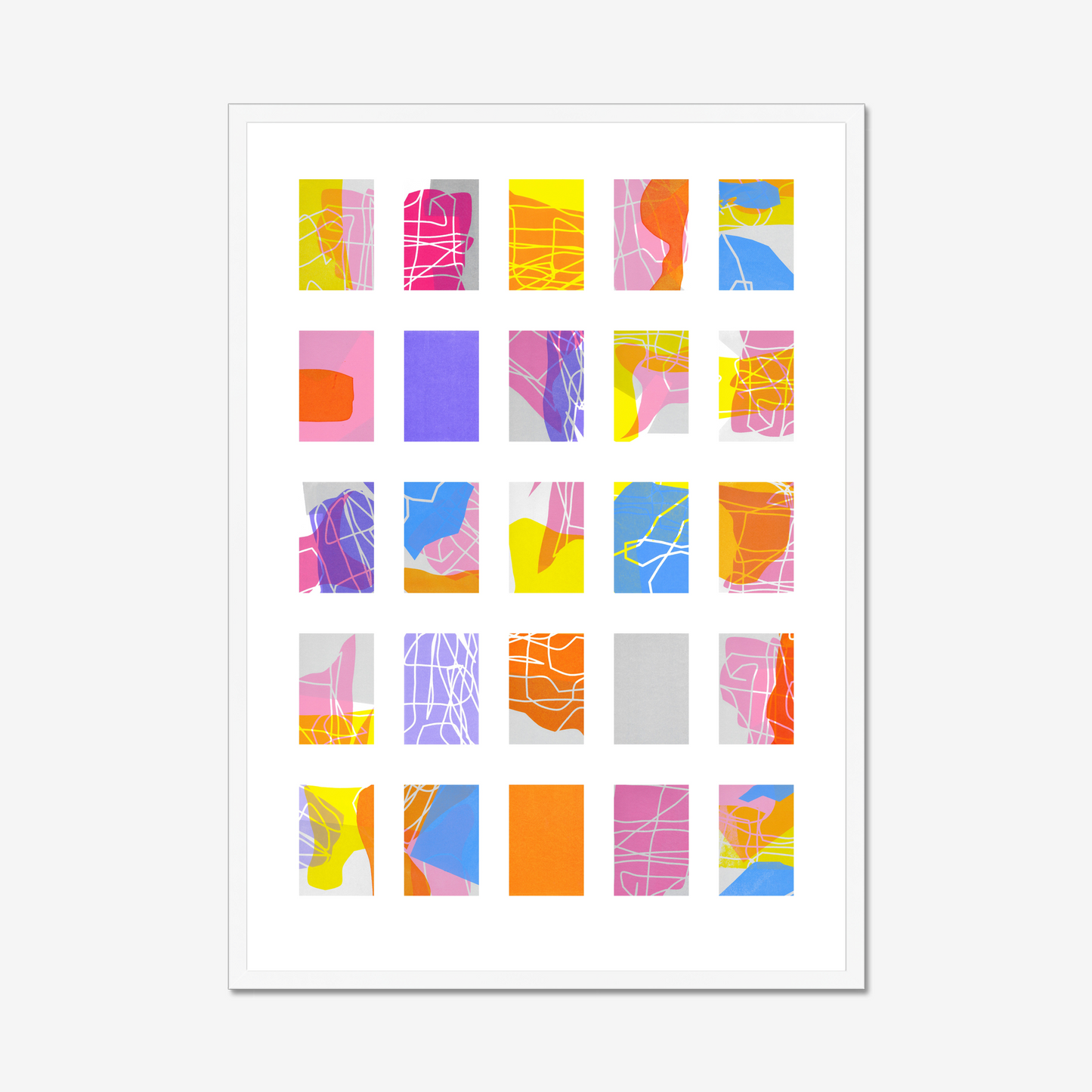 'Collecting Fragments of Space (2)' - Framed Fine Art Print