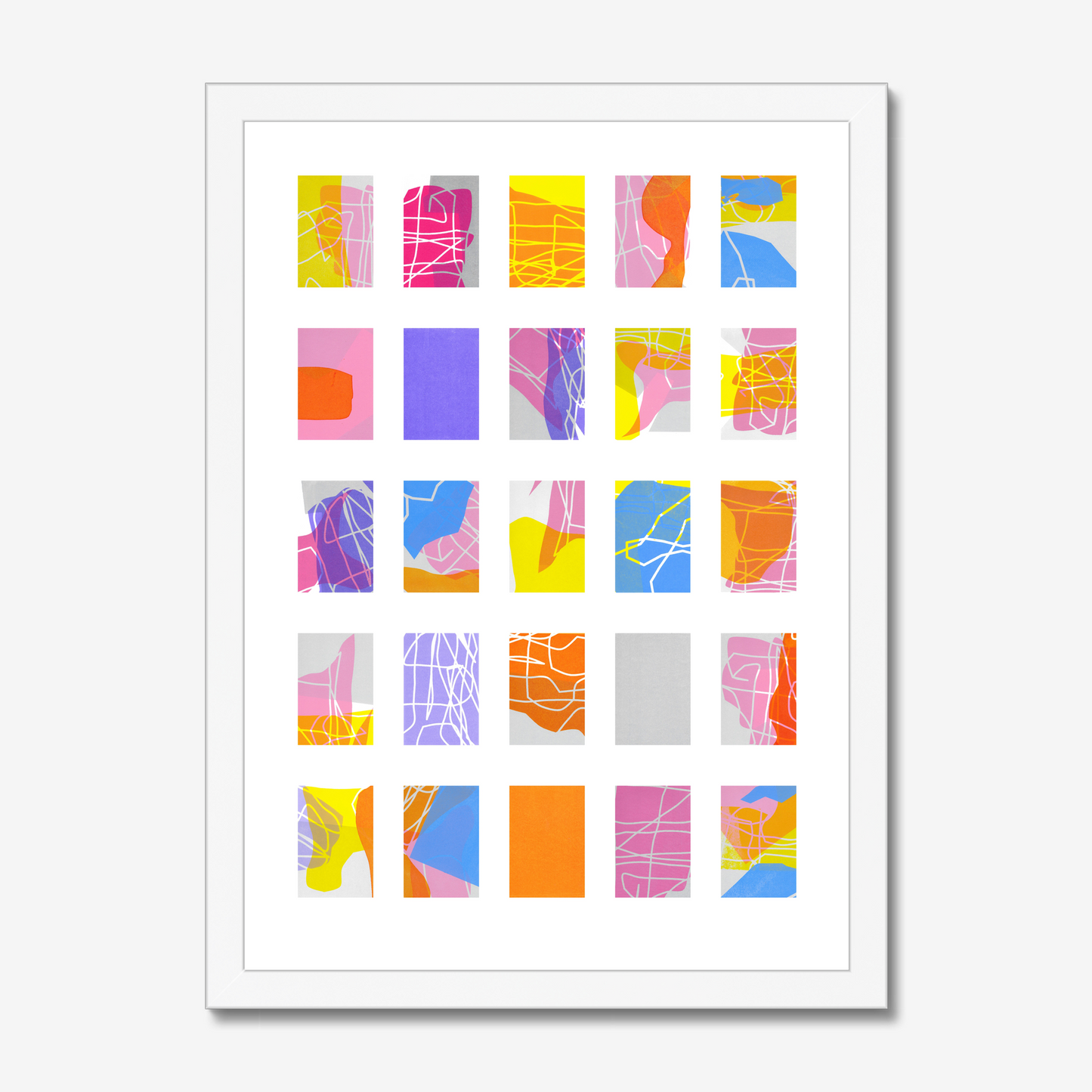 'Collecting Fragments of Space (2)' - Framed Fine Art Print