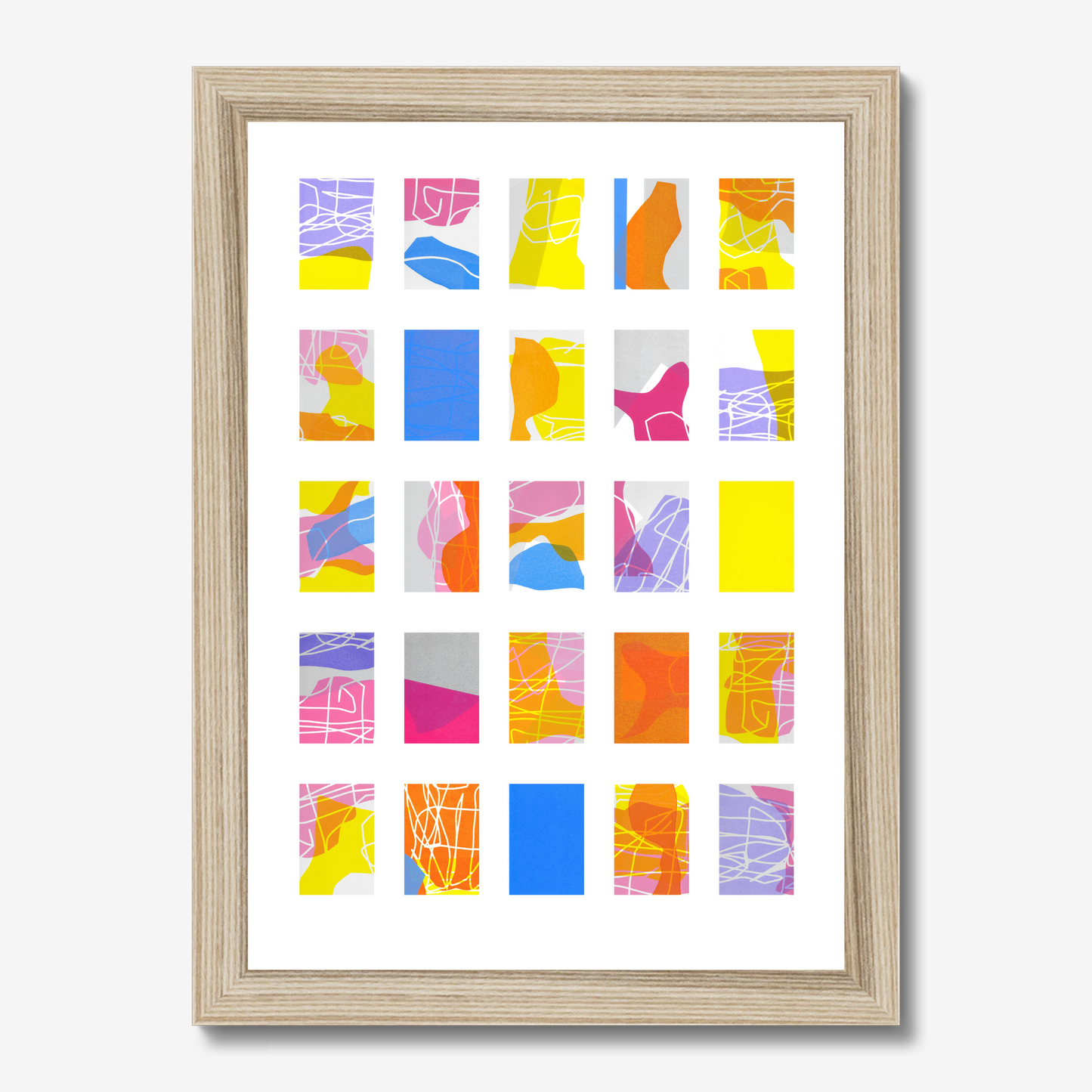'Collecting Fragments of Space (3)' - Framed Fine Art Print